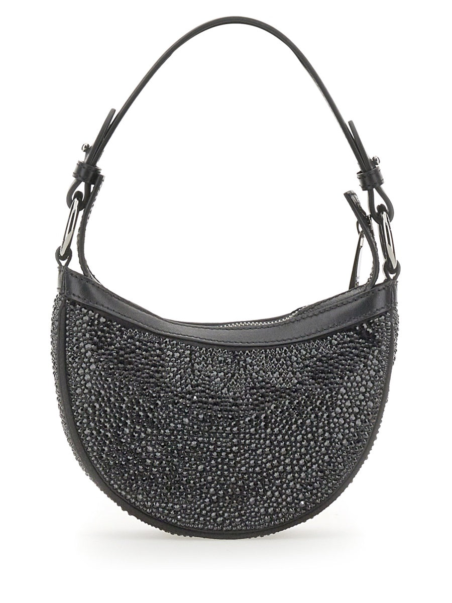 VERSACE Versace Women Mini Hobo Bag With Crystals
