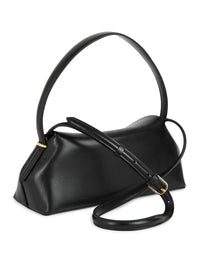 Toteme Toteme Women T-Lock Leather Shoulder Black