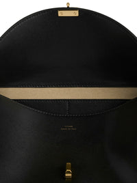 Toteme Toteme Women T-Lock Leather Shoulder Black