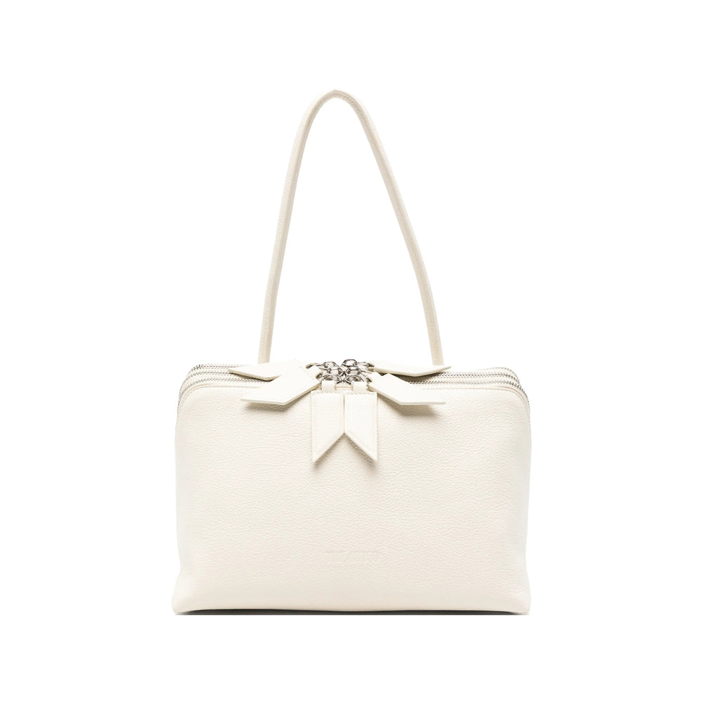 The Attico White Tote Bags Women