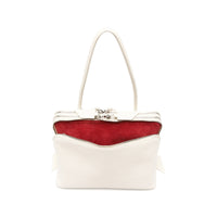The Attico White Tote Bags Women