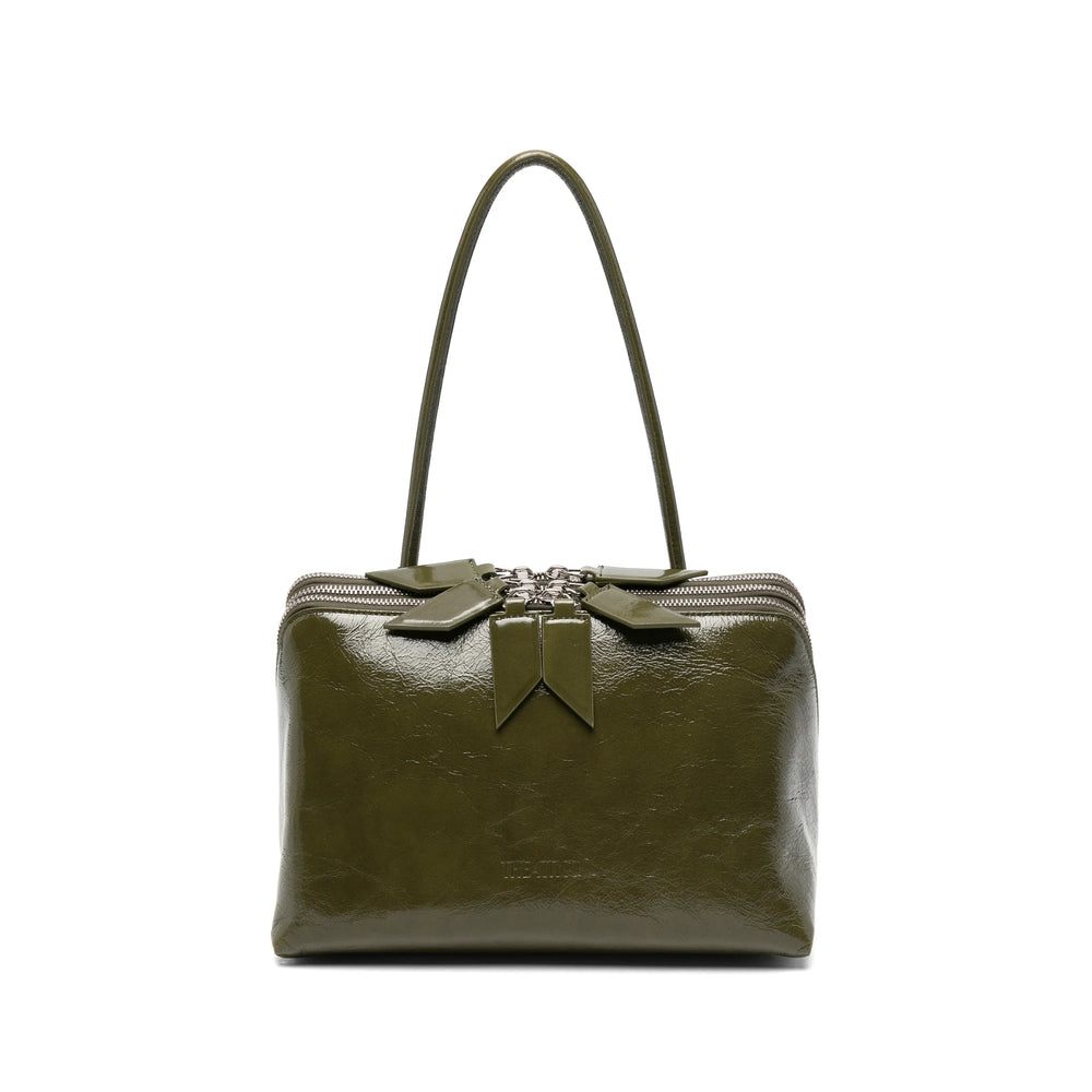 The Attico Green Tote Bags Women