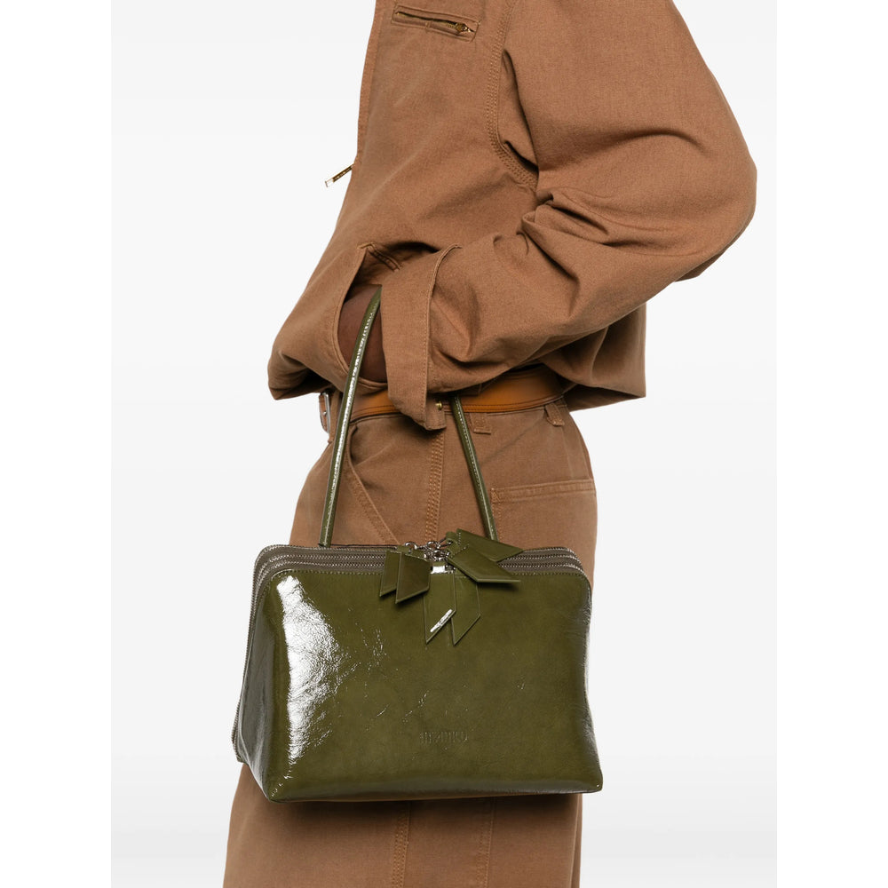 The Attico Green Tote Bags Women