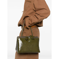 The Attico Green Tote Bags Women