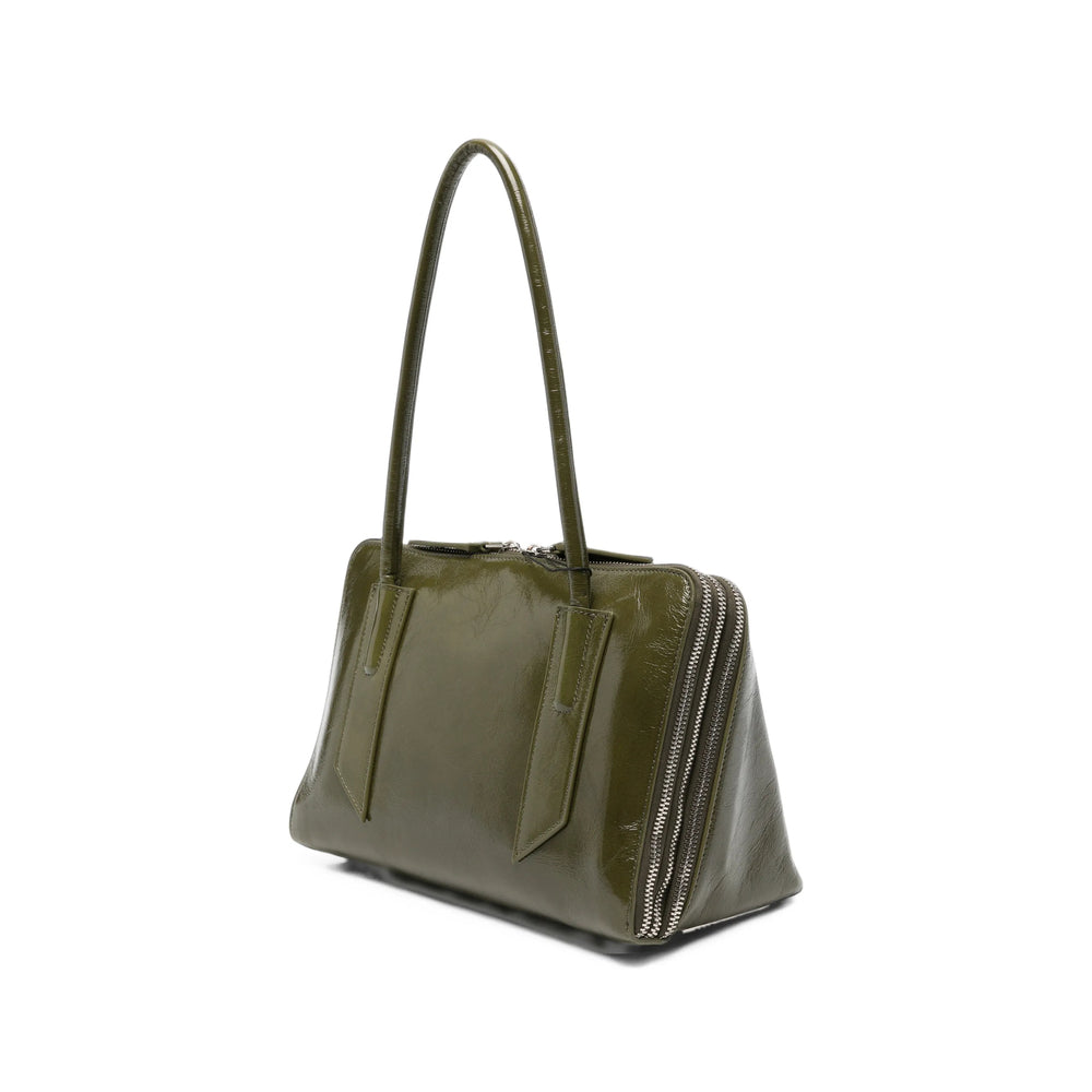 The Attico Green Tote Bags Women