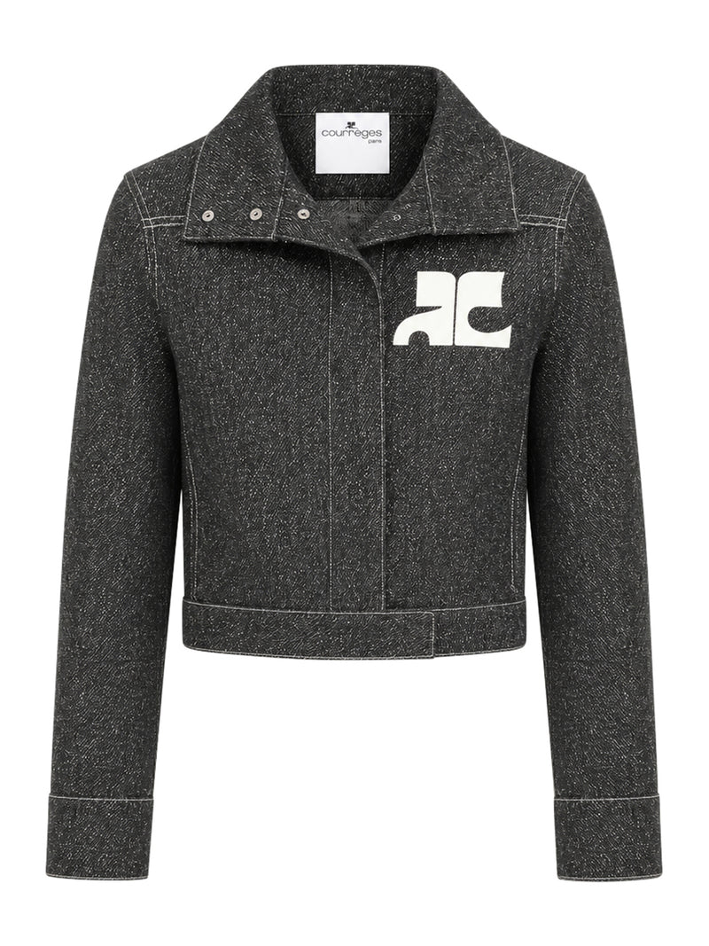 Courreges Courreges Women Denim Tweed Jacket
