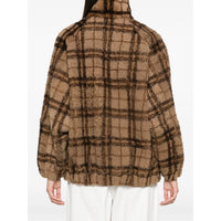 Brunello Cucinelli Brunello Cucinelli Brown Jackets - Faux Fur & Shearling Jackets Women