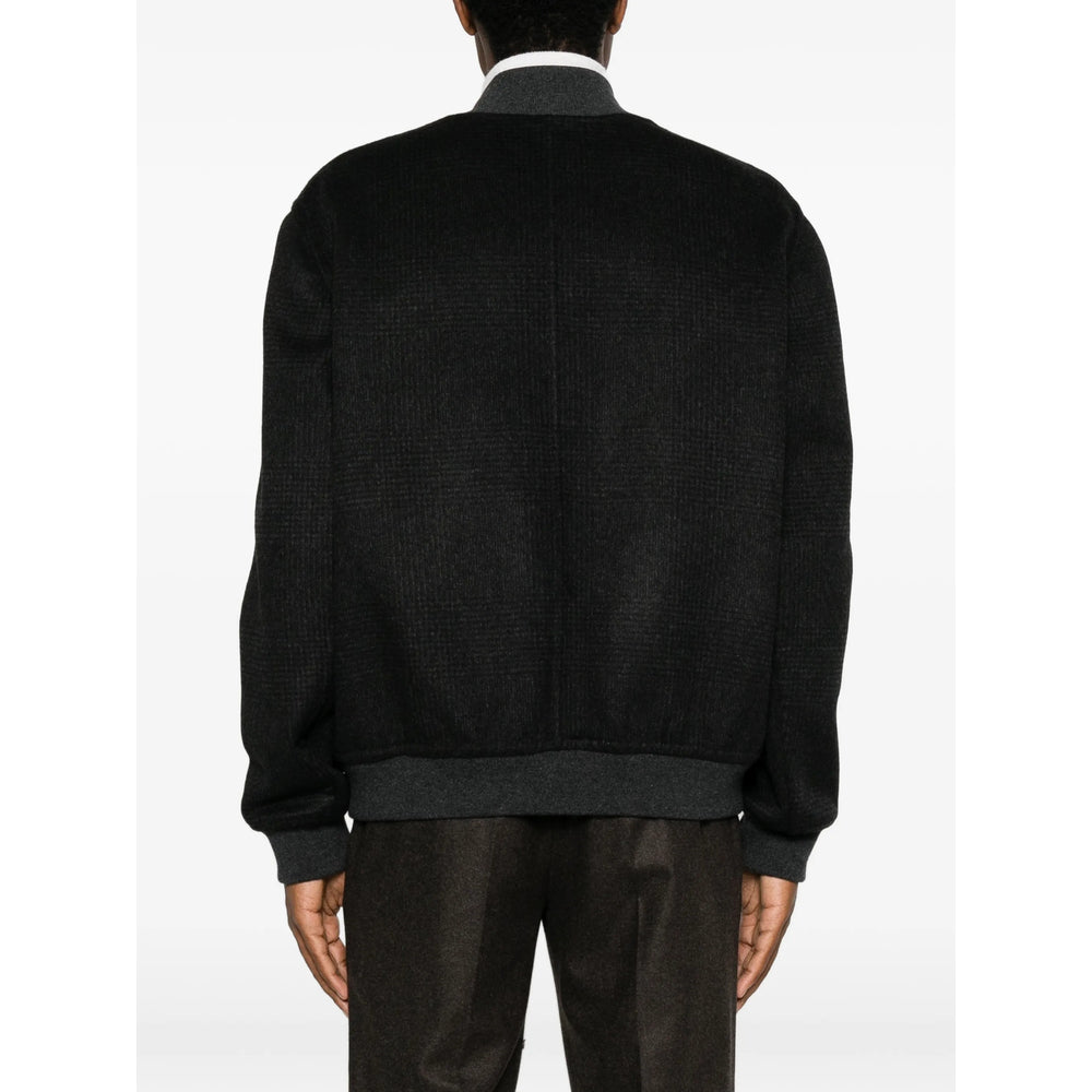 Brunello Cucinelli Brunello Cucinelli Black Jackets - Bomber Jackets Men