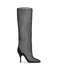 Alaia Alaia Women Knee-High Mesh Boots