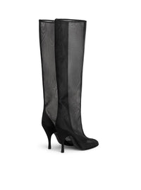 Alaia Alaia Women Knee-High Mesh Boots