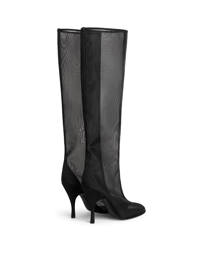 Alaia Alaia Women Knee-High Mesh Boots