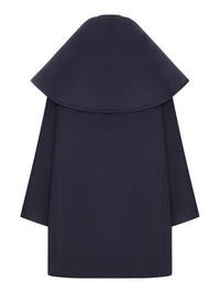 Bottega Veneta Women Coat With Oversized Draped Collar