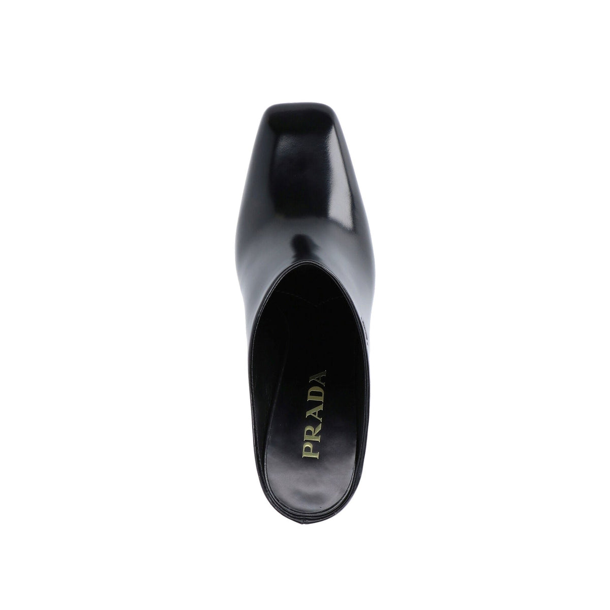 Prada Prada Leather Mules 85Mm Women