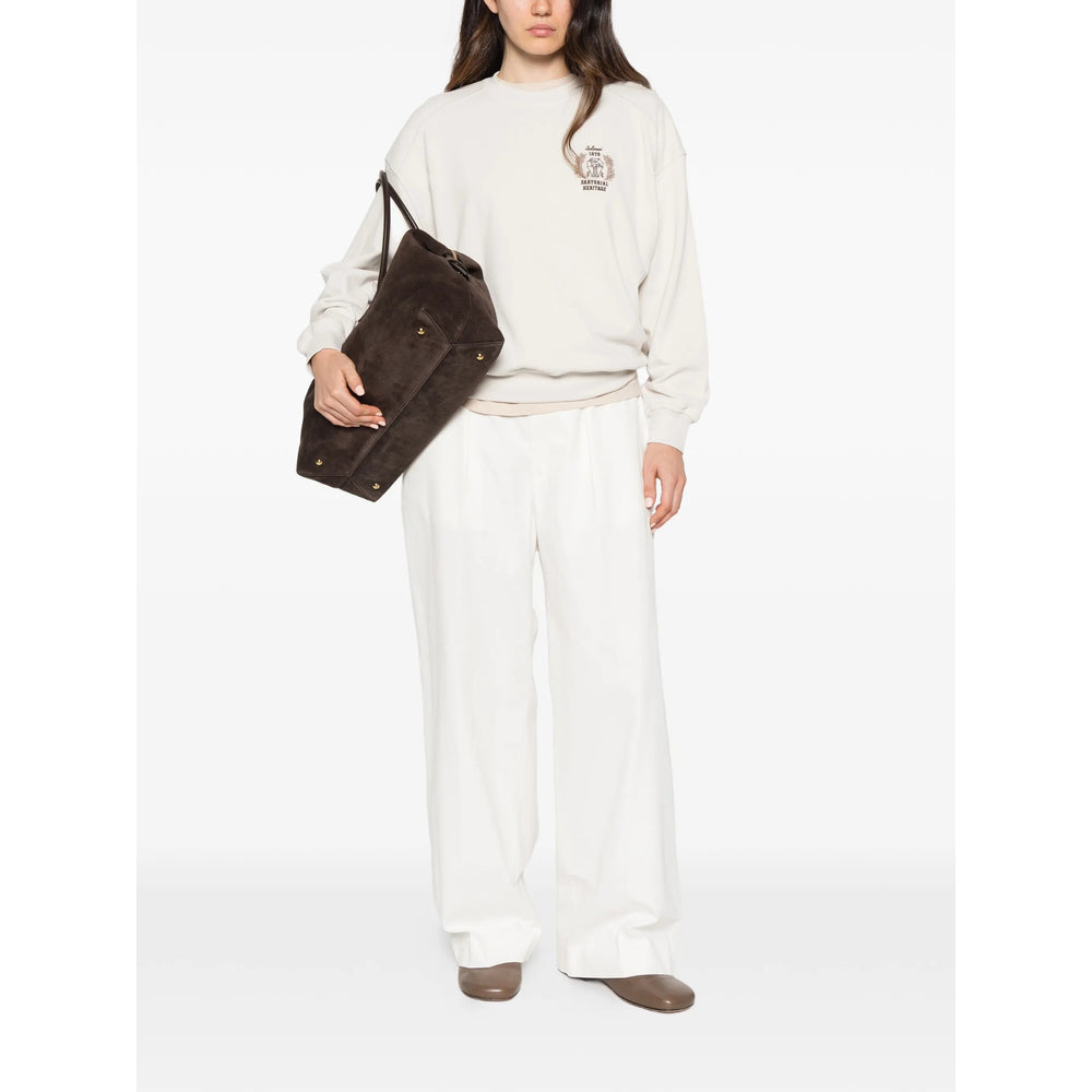Brunello Cucinelli Brunello Cucinelli Neutrals Tops - Sweatshirts Women
