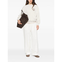 Brunello Cucinelli Brunello Cucinelli Neutrals Tops - Sweatshirts Women