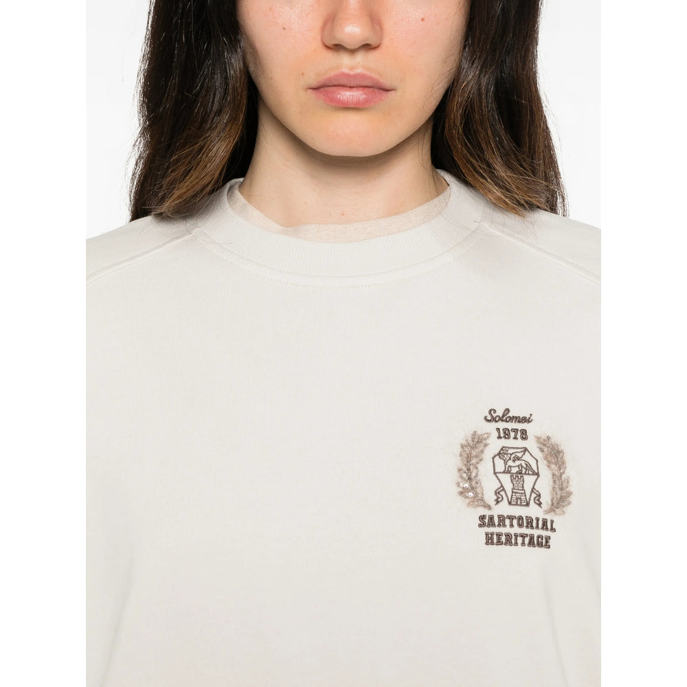 Brunello Cucinelli Brunello Cucinelli Neutrals Tops - Sweatshirts Women