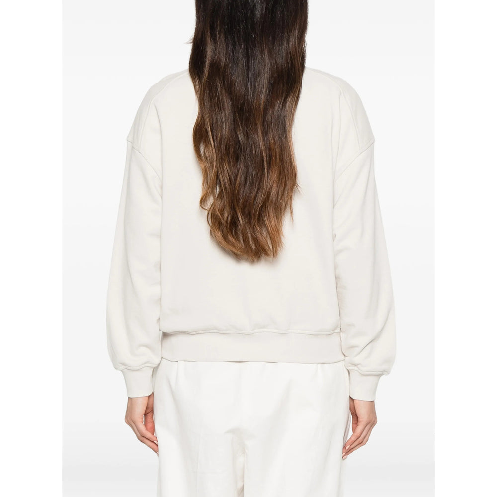 Brunello Cucinelli Brunello Cucinelli Neutrals Tops - Sweatshirts Women