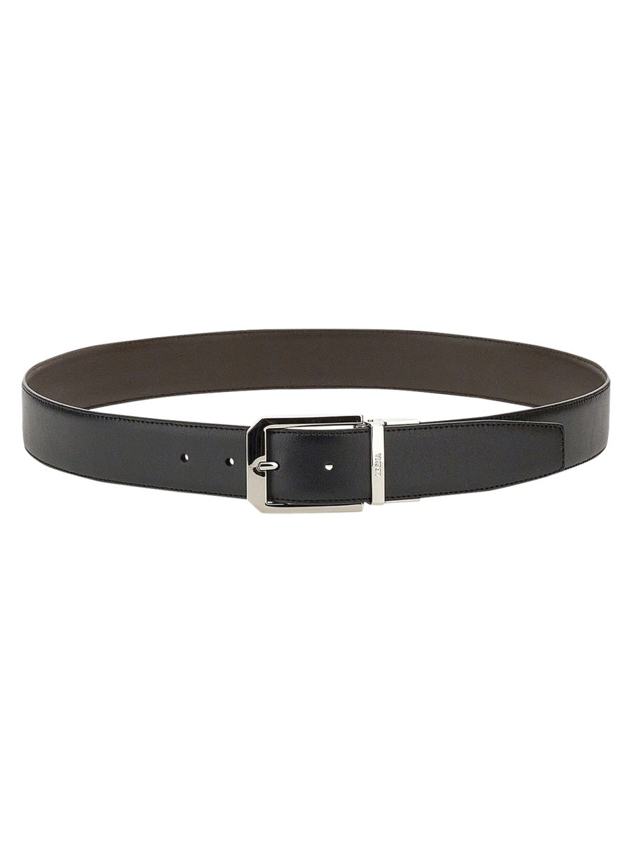 Zegna Men Cintura Reversibile "Palladio"