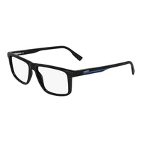 Lacoste Eyeglasses Rectangle Full Rim, Black Frame and Clear Demo Lenses Lens L2959N001