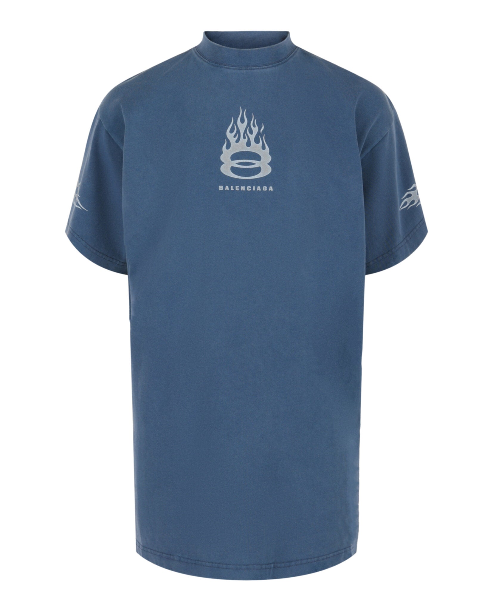 Balenciaga Balenciaga Mens Burning Unity Oversized T-Shirt
