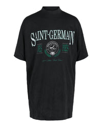 Balenciaga Balenciaga Mens Saint-Germain Wrinkled Oversized T-Shirt