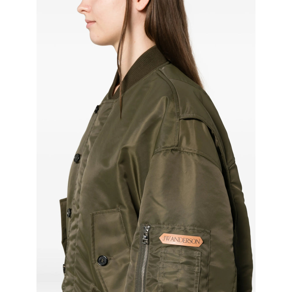 Jw Anderson Jw Anderson Green Jackets - Bomber Jackets Women