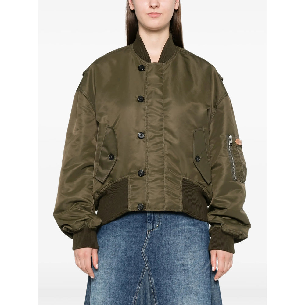 Jw Anderson Jw Anderson Green Jackets - Bomber Jackets Women