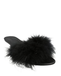 Balenciaga Womens Boudoir Feather Sandals