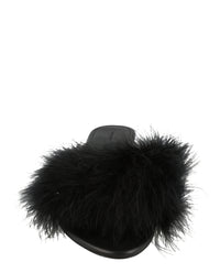 Balenciaga Womens Boudoir Feather Sandals