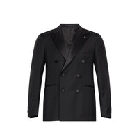 Tagliatore Black Suits - Double Breasted Suits Men