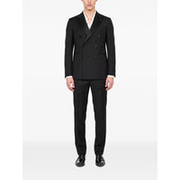 Tagliatore Black Suits - Double Breasted Suits Men