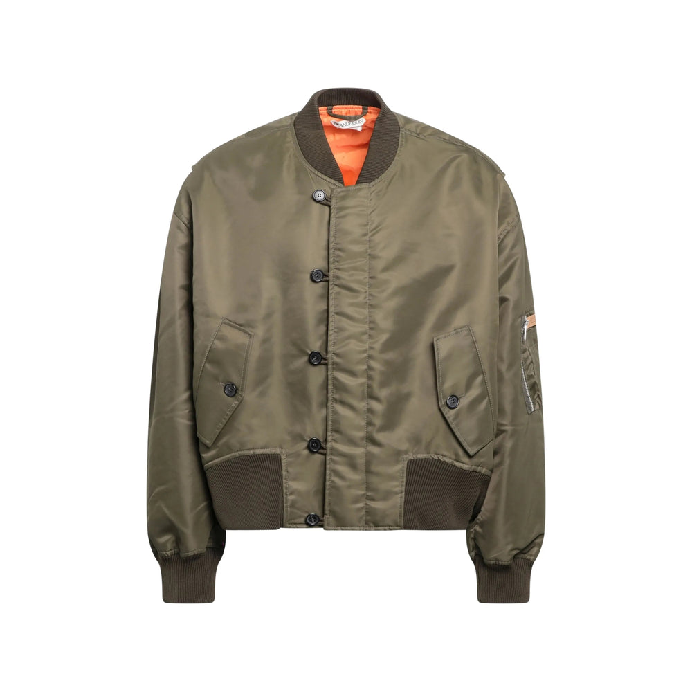 Jw Anderson Green Jackets - Bomber Jackets Men