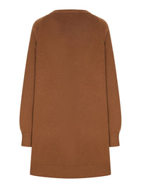 Max Mara Max Mara Women Knit And Suede Dress