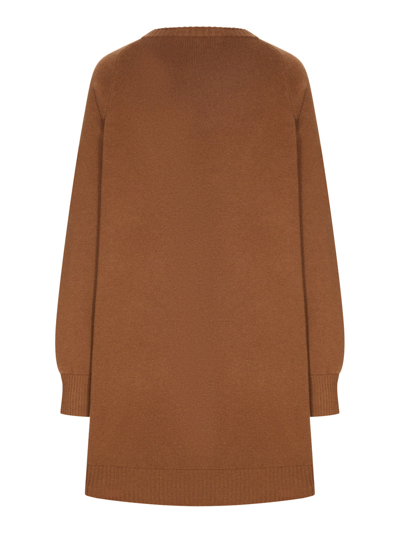 Max Mara Max Mara Women Knit And Suede Dress
