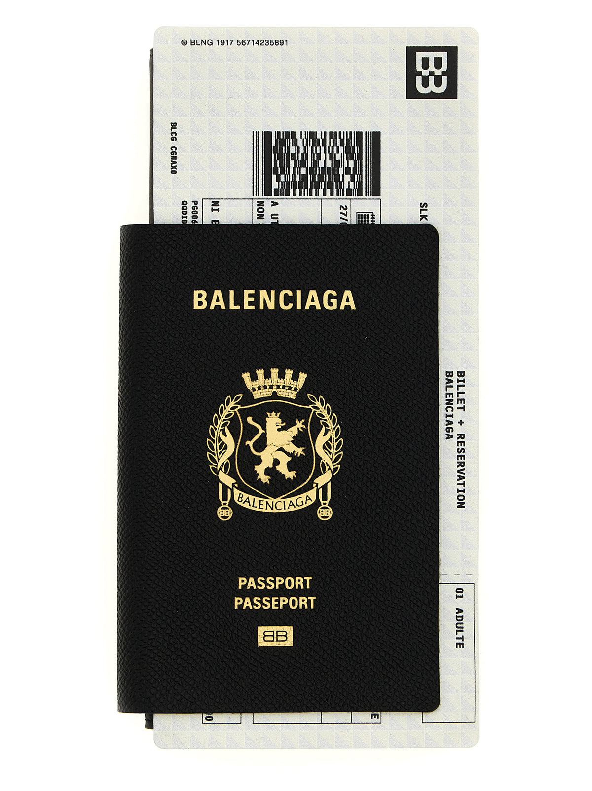BALENCIAGA Balenciaga Men 'Passport Lungo 1 Biglietto' Wallet