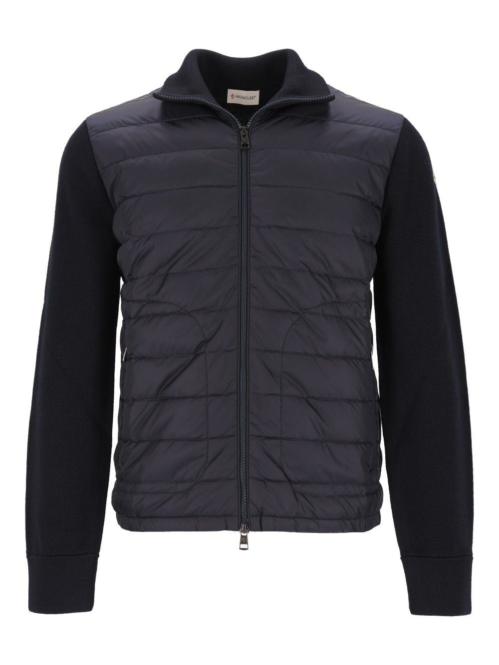 Moncler Men Quilted Jacket With Zip
