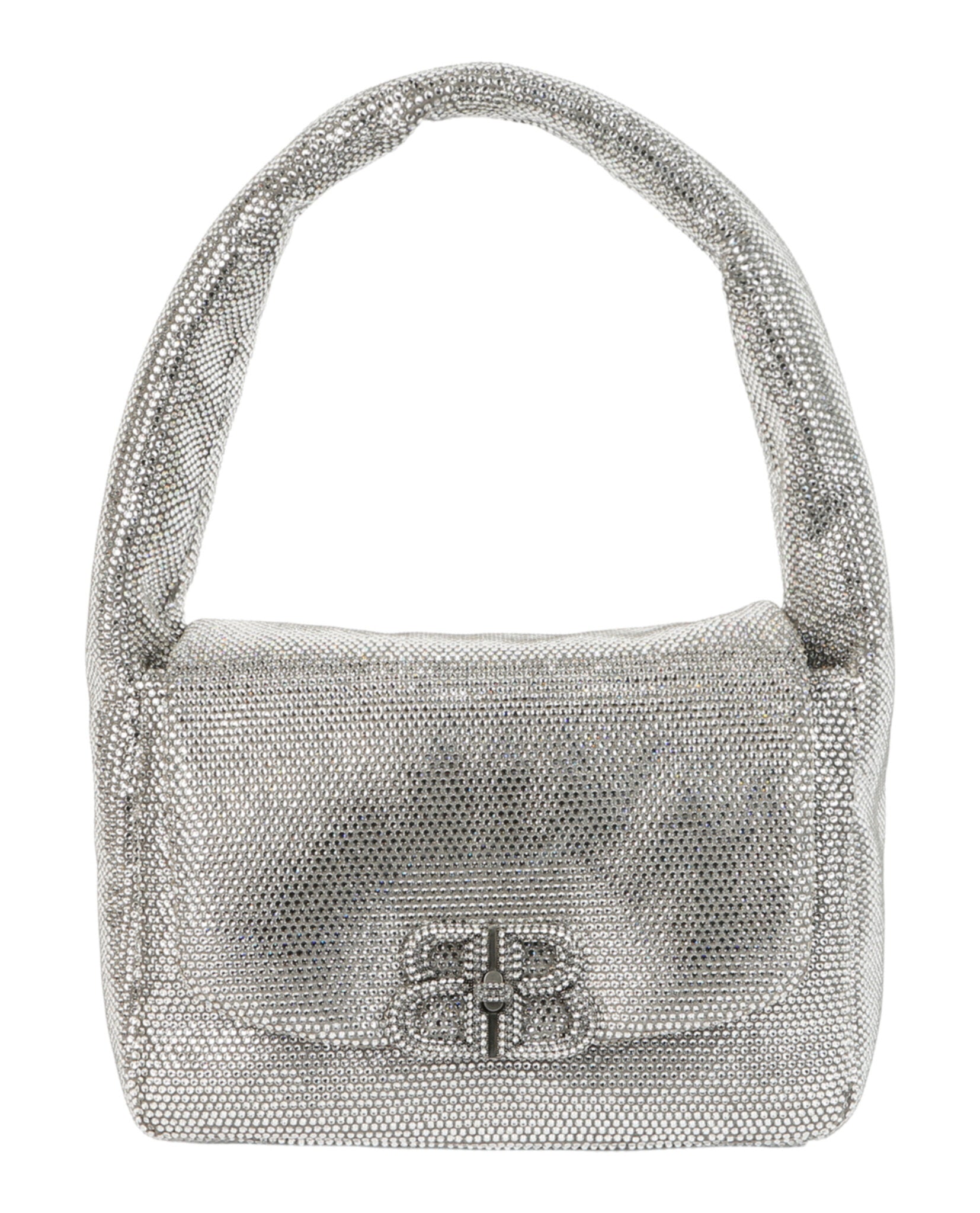 Balenciaga Womens Small Monaco Sling Bag In Strass