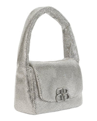 Balenciaga Womens Small Monaco Sling Bag In Strass