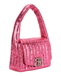 Balenciaga Womens Small Monaco Quilted Sling Bag