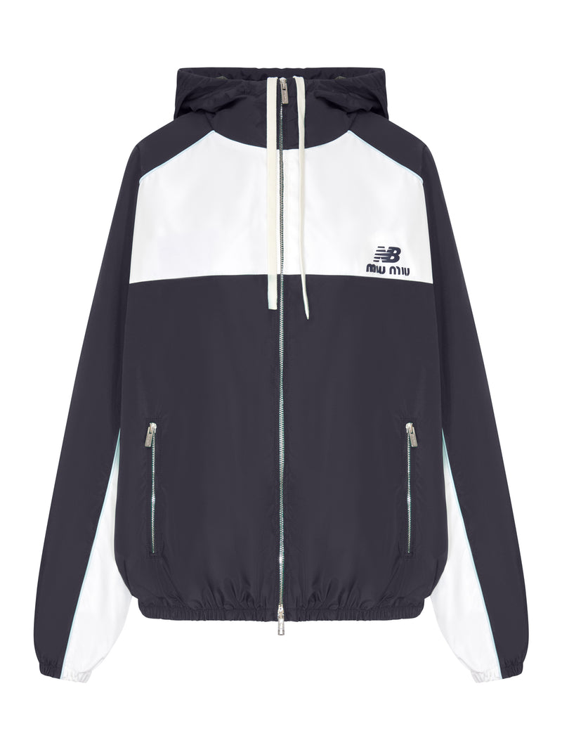 Miu Miu Women New Balance X Miu Miu Technical Poplin Windbreaker Featuring Coco Gauff