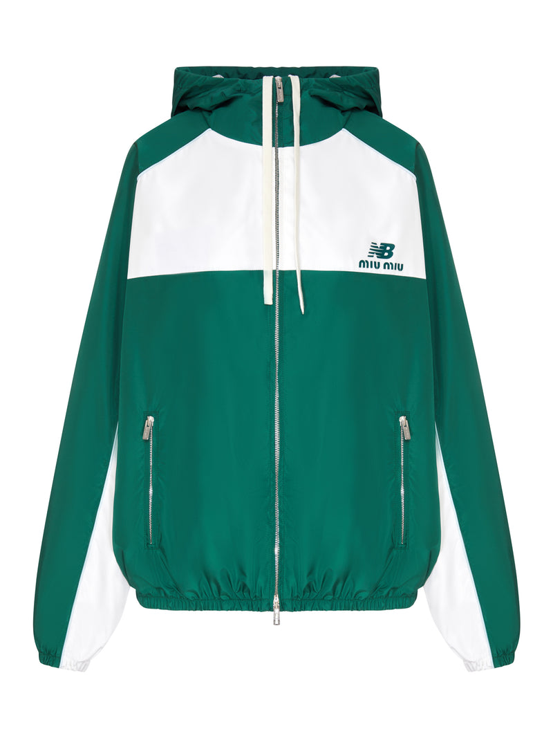 Miu Miu Women New Balance X Miu Miu Technical Poplin Windbreaker Featuring Coco Gauff
