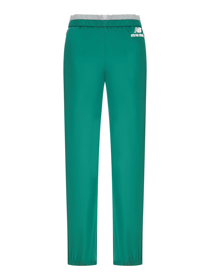 Miu Miu Women New Balance X Miu Miu Technical Poplin Trousers Featuring Coco Gauff
