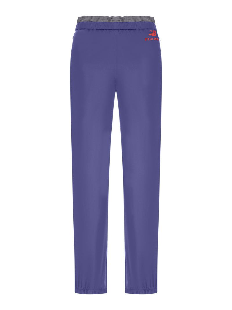Miu Miu Miu Miu Women New Balance X Miu Miu Technical Poplin Trousers Featuring Coco Gauff
