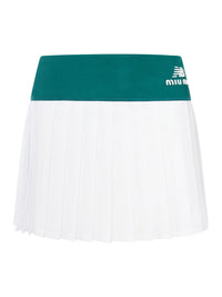 Miu Miu Miu Miu Women New Balance X Miu Miu Pleated Tennis Skirt Featuring Coco Gauff