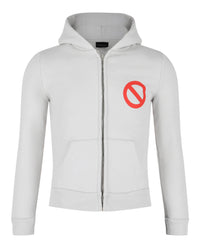 Balenciaga Mens BFRND Zip-Up Hoodie Limited Edition