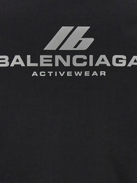 BALENCIAGA Balenciaga Women Logo Print Hoodie