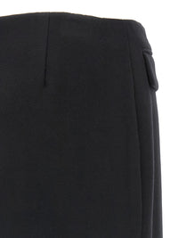 Ferragamo Women Cashmere Wool Skirt