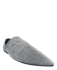 Balenciaga Balenciaga Mens Flat Denim Mules