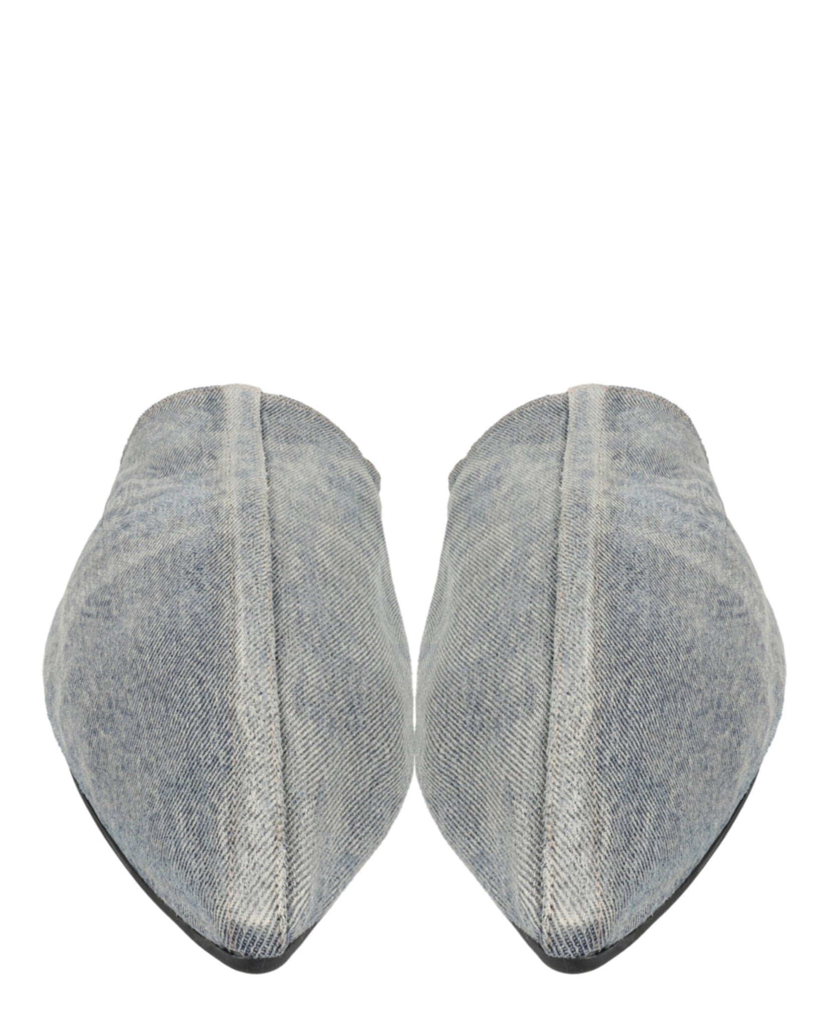 Balenciaga Balenciaga Mens Flat Denim Mules