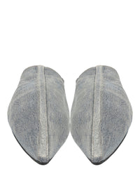 Balenciaga Balenciaga Mens Flat Denim Mules